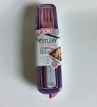 Joie Msc- Cutlery The Go 4 Mcx 1 Spoon, Fork, Knife & Case. Fixed Price $14.99.