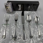 Mepra 1020B22005 Brescia 5-PIECE Flatware Set, Service For 1- 18/10 Italy-new. Fixed Price $45.00.