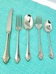 5 Pc Place Setting Oneida Kenwood Community Stainless Silverware Euc! Glossy. Fixed Price $27.08.