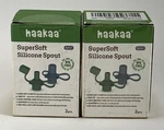 Haakaa Silicone Spout Water Bottle Topper Lot 2 (4 Total). Fixed Price $10.97.