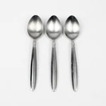 Lot Of 3 Cambridge Silver CBS45 Pattern Oval Soup Spoons (tablespoon) Ss 8". Fixed Price $13.49.