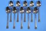 10 X International Silver INS330 Stainless Oval Soup Spoons 7/8. Fixed Price $53.99.
