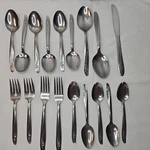 Vintage 1990S Oneida Stainless Flatware Roseanne 18 Pieces Swirl &. Fixed Price $50.50.