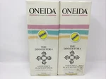 Lot Of 2 Oneida Banbury Stainless 5 Piece Place Setting Dinner For 4 Vintage New. Fixed Price $119.99.