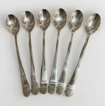 Of 6 Gourmet Settings 18/10 Stainless Windermere Ice Teaspoons 7 5/8" Glossy. Fixed Price $29.99.