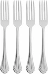Oneida Marquette Fine Flatware Dinner Forks, Set Of 4, Silver. Fixed Price $49.82.