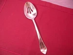 Reed & Barton Beau Vallon Slotted Pierced Serving Spoon 7/8 GE3. Fixed Price $14.24.