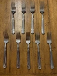 J.a. Henckels International 18/10 Set Of 9 Forks Pre-owned, Light Wear. Fixed Price $45.00.