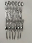 30 Pcs Sohnaco Stainless Dinner Fork Soup Tea Spoon Knife Desert Lot Japan. Fixed Price $35.00.