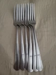 6 Oneidacraft Sentinel Dinner Table Forks Stainless Steel. Fixed Price $24.99.