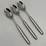 Oneida Lamais Iced Tea Spoons (3) Stainless Flatware 8", Frosted, 18/8, Usa. Fixed Price $12.70.
