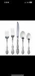Oneida Michelangelo 5 Piece 18/10 Stainless Steel Flatware Set P6609. Fixed Price $45.00.