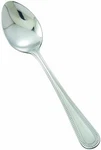 Winco 12-PIECE Dots Dinner Spoon Set, 18-0 Stainless Steel, Silver. Fixed Price $24.72.