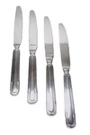 Set Of 4 Bon Chef Florence 9 3/16" 13/0 Stainless Steel Heavy Dinner Knives S811. Fixed Price $12.99.