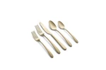 Cambridge Silversmiths Poet Champagne Satin 20-PIECE Flatware Set Service For 4. Fixed Price $122.47.