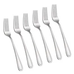 Faderic Dinner FORKS,6-PIECES Table Forks,cutlery Stainless Steel 8-INCH.... Fixed Price $17.09.