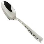 Fortessa Lucca Faceted 18/10 Stainless Steel Flatware Dessert/oval Soup Spoon. Fixed Price $167.16.