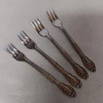 National Stainless NST9 Cocktail Seafood Forks 4 Steel 5-5/8". Fixed Price $16.95.