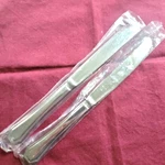 International Silver Stainless 2 Dinner Knives Beacon Hill Multi Sided Tip New. Fixed Price $6.99.