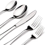 60 Piece Silverware Set For 12, Heavy Duty Stainless Steel Flatware Utensils .... Fixed Price $89.95.