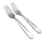 Hampton Silversmiths HSV203 Stainless Dinner Forks 2PC Set. Fixed Price $8.46.
