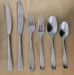 Oneida 18/10 Vietnam ZZ-16 72 (+3 Serving) Piece Set (flatware Only). Fixed Price $110.00.