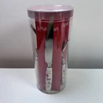 Pfaltzgraff Winterberry 20 Piece Flatware Set Service 4 Spoons Knives Forks. Fixed Price $54.50.