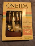 Vintage Rare 1987 Oneida The Complete Banbury 45 Piece Flatware Set New Box. Fixed Price $179.88.