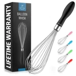 Zulay Kitchen Stainless Steel Balloon Whisk Heavy-duty Non-slip Handle. Fixed Price $8.99.