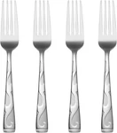 Oneida B340004A Tuscany Everyday Flatware Dinner Forks, Set Of Metallic. Fixed Price $18.99.
