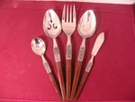 5 Serving Pieces Mid Century Modern EKS14 Ekco Eterna Mcm Floral. Fixed Price $35.49.