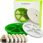 6 In 1 Onigiri Mold Triangle Sushi Multifunctional Rice Ball Green. Fixed Price $18.82.
