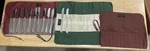 12 Silverplate 1847 Rogers Bros "legacy" Grille Knives & 3 Felt Storage Wraps. Fixed Price $29.99.