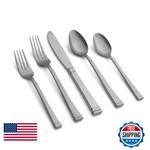 Cambridge 306520DS Riley Rumble 20-PIECE Fine Flatware Set Service For 4. Fixed Price $138.11.
