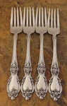 Oneida Louisiana Set Of 4 Dinner Forks Community Stainless Flatware Lot. Fixed Price $31.49.