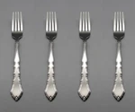 Oneida Community Stainless Flatware Satinique Dinner Forks - Set Of Four New. Fixed Price $34.98.