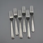 Oneida Stainless Flatware - Etage Dinner Forks Set Of Six *. Fixed Price $24.97.