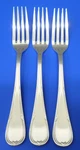 3 S8Y2 Leaves By Sori Yanagi Martian Silverplated 18-8 Stainless Dinner Forks. Fixed Price $59.95.