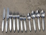 11 Pcs Farberware 18/10 Stainless FRW18 Knives Spoons Forks. Fixed Price $25.60.