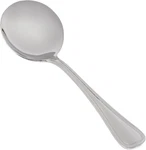 Winco 12 Pack Round Soup/bouillon Spoons Stainless Steel, Pearl Collection. Fixed Price $40.73.