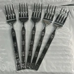 Continental Stainless Japan Flatware CSS39 5-SALAD Forks. Fixed Price $17.00.