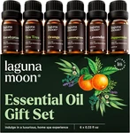 Essential Oils Set - Top 6 Blends For Diffusers, Home Care, Candle Making Scents. Fixed Price $41.06.