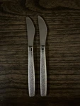 Two 6 3/4 Serrated Knife Ekco Eterna Stainless Japan Flatware Eks 41. Fixed Price $9.99.