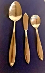 Martha Stewart MFS17 Mse Stainless Flatware -- Set Of 3 Serving Pcs. Fixed Price $22.95.