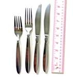 Cambridge CBS45 Center Flatware Lot Stainless Steel DIN+SAL.FORKS+2 Knives. Fixed Price $14.00.