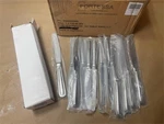 12 Pack Set Fortessa 9.3" Caviar 18/10 Stainless Steel Flatware Table Knife. Fixed Price $99.99.