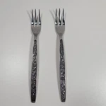 2 Imperial Cocktail Fork IMI57 Flatware Japan Floral Vtg Stainless Steel Shrimp. Fixed Price $7.59.