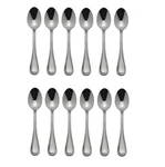 Towle Beaded Antique 18/10 Stainless Steel 6 1/4" Teaspoon (set Of Twelve). Fixed Price $119.99.