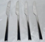 Mepra Inox Atena Steak Knife 18/10 Silverware Ss Flatware Made Italy Set Of 4. Fixed Price $45.00.