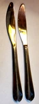 Gourmet Settings GON20 Glossy Stainless Flatware Solid Dinner Knife Count. Fixed Price $11.95.